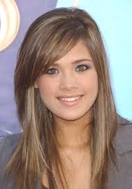 Long Layered Hairstyles With Side Swept Bangs For Straight Hair Oval Face Hairstyles Medium Length Hair Styles Hair Styles