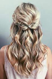 39 Perfect Wedding Hairstyles For Medium Hair Wedding Forward In 2020 Half Up Wedding Hair Wedding Hair Pieces Elegant Wedding Hair