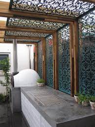 Shade Screen In A Pergola Home Outdoor Pergola Pergola