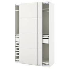 Pax Tjorhom تشكيلة دولاب ملابس أبيض Ikea