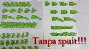 Bagaimana cara membuat piping bag? Tanpa Spuit Cara Buat Daun Buttercream Youtube