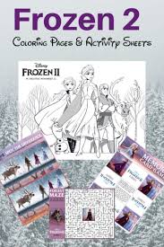 36+ disney princess coloring pages frozen elsa for printing and coloring. Frozen 2 Coloring Pages Activity Sheets Free Printable