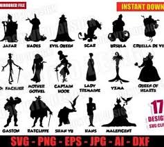 Download Disney Villains Svg Files Svgfiles Online