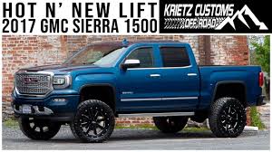 7 to 9 full throttle suspension drive: New Lift 2017 Gmc Sierra 1500 Denali Krietz Customs Youtube