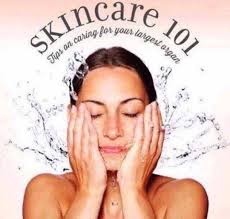 Washing face with cold water and applying products with cold hands