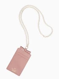 Kate Spade Cameron Street Lanyard Katespade Pink Leather Wallet Kate Spade Cameron Street Kate Spade