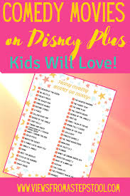 The newly launched disney plus isn't just about avengers and anakin skywalker. Comedy Movies On Disney Plus Free Printable Disney Plus Comedy Movies Comedy Movies List