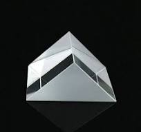 Vidrio óptico K9 de los prismas triangulares del prisma de ángulo recto  para los componentes ópticos N-BK7 (K9) de los instrumentos ópticos de la  ...