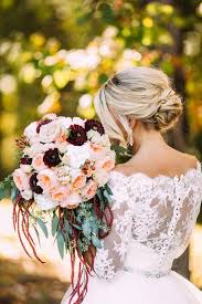 Check spelling or type a new query. Gorgeous Peach And Burgundy Fall Wedding Bouquets Ideas Colorsbridesmaid