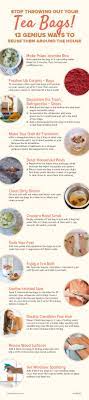 Stop Throwing Out Your Tea Bags 13 Genius Ways To Reuse Them Around Your Home Recipe Tea Bag Tea Natural Cleaning Products
