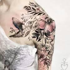 Bird And Flower Tattoo Pin By Leona Miller On Tattoos Body Art Bird Tattoos For Women Sleeve Tattoos For Women Shoulder Tattoos For Women