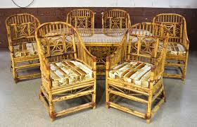 Maybe you would like to learn more about one of these? Sold Price Vintage Philippines Bamboo Furniture Dining Table And Chairs July 2 0120 6 00 Pm Edt