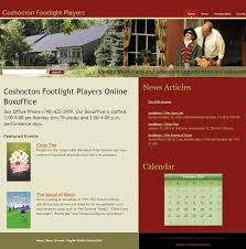 Coshocton Footlight Players Event Registration And