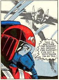 A Cobra Rattler Pilot Requests Ground Support American Heroes Gi Joe Cobra Commander