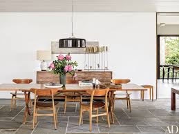 10 Midcentury Modern Dining Rooms Architectural Digest