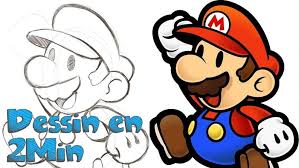 Facile et rapide, deux mots magiques très motivants quand il s'agit de fabriquer quelque chose ou de préparer un repas. Dessin En 2 Min Mario Paper