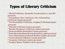Home - Literary Criticism I & Ii - Libguides At Riphah International  University