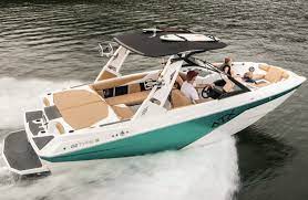 Tige Boats Launches New Brand Atx Surf Boats Will Be Marketed Separately From The Tige Brand In 2021 Boat Boat Brands Boat Wraps