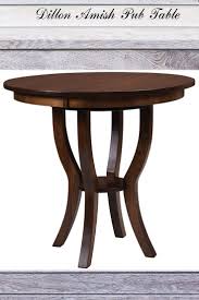 Dillon Amish Pub Table Dining Table Square Dining Tables Dining Table Decor