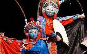 Face Changing Show A Mysterious Traditional Opera Where A Single Actor Depicts Many Different Characters By Quickly Chengdu Chinese New Year 2016 A Level Art