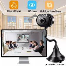JK USB HD Lens Webcam Camera Web Cam With Microphone For PC Laptop Desktop  Computer Web Camera | Lazada