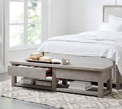 I surfed the internet and pinned bed frames i liked but kept coming back to the same pottery barn king bed. Farmhouse Storage Bench In 2020 Storage Bench Bedroom Farmhouse Bedroom Furniture Farmhouse Canopy Beds