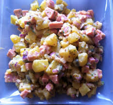 Salade Pommes De Terre Cornichons Et Cevelas Sauce Moutarde Balsamique Recette Salade Pomme De Terre Salade Pomme Recette