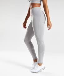 Gymshark Fused Ankle Leggings Light Grey 2 Ankle Leggings Leggings Gymshark