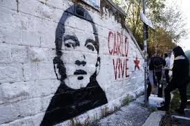 See more of carlo giuliani on facebook. Roma Ripristinato Il Murale Di Carlo Giuliani Alla Garbatella La Repubblica