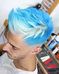 Men S Hair Haircuts Fade Haircuts Short Medium Long Buzzed Side Part Long Top Short Sides Hair Style H Cabelos Pintados Cabelo Azul Masculino Cabelo
