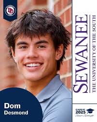 Senior Spotlight ⭐️ Congratulations, Dom Desmond! #davidsonday #gopatriots  #classof2025 #sewanee