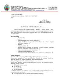 Raport De Activitate Pentru Anul 2011 Pdf Direca Ia GeneralaÆ' De
