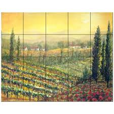 To search the kitchen tile murals, scroll through the pictures below. Italian Tuscan Tile Murals Tile By Design