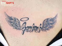 Danish Fambruh Tattoo On Chest Area Of Faizy Boo Tattoos Tattoo On Chest Wings Tattoo