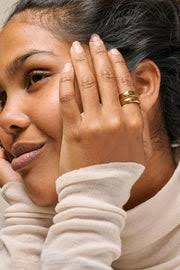 Enamel Rings R92G Ring, Sandra Statement Rings 925S/GP ()