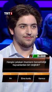 Yarışmacımız bugün 1.500.000 TL için yarışacak.” 🙌🏻 Türkiye'nin yerli  bilgi yarışması 3'te 3, eğlenceli ve heyecan dolu anlarıyla pazar 00.15'te  TRT 1'de sizlerle. Başvuru adresimiz: 3te3.tv