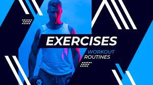Download Flat Abstract Sport Youtube Thumbnail For Free In 2021 Youtube Thumbnail Youtube Workout Routine