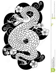 Every unique tattoo might mean something different to the person who has been tattooed. Japanese Snake Tattoo Design