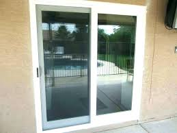 View In Gallery Elaborate Home Office With Sliding Glass Doors That Sliding French Doors French Doors With Screens Sliding Patio Screen Door