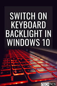 This will surely let you enable or disable the keyboard backlight. Switch On Keyboard Backlight In Windows 10 In 2021 Keyboard Turn Ons Closing Words