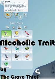 Game boy in a scientific calculator (gb pocke. Alcoholic Trait The Sims 4 Catalog