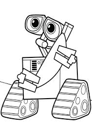 Wall e dreaming about love coloring pages hellokids. Pin On Movies And Tv Show Coloring Pages