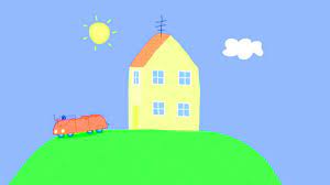 When peppa goes for a sleepover at zoe zebra's house with suzy sheep, rebecca rabbit, candy cat and emily elephant, the girls are too excited to go to sleep. Download Minimalist Peppa Pig House Wallpaper Wallpapers Com