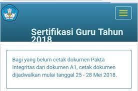 Cara cetak dokumen form a1 dan pakta integritas ppg dalam guru k13 : Cetak Dokunen Pakta Integritas Ppg 2018 Informasi Seputar Guru