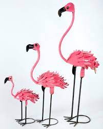 You'll receive email and feed alerts when new items arrive. Metal Flamingos Yard Ornaments Small Size