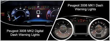 These headlights incorporate led daytime running lights and a shutter in the light clusters for full led standard on allure definition. Peugeot 3008 Dashboard Warning Lights