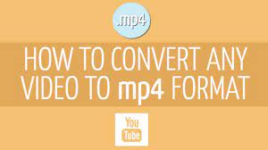 Download, install and launch it, then follow the guide below to perform video format changing in four steps. How To Convert Your Video To Mp4 Format Youtube