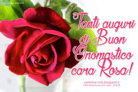 Cdb Cartoline Per Tutti I Gusti Cartolina Tanti Auguri Di Buon Onomastico Cara Rosa Auguri Anche Per Giulia Grazi Buon Onomastico Buon Compleanno Onomastico