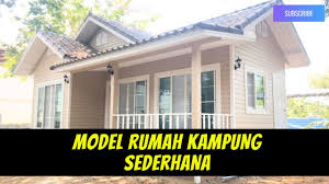 Yuk, intip inspirasi gambar teras rumah berikut ini yang bisa langsung kamu aplikasikan! Model Rumah Kampung Sederhana Rumah Sederhana Rumah Minimalis Desain Rumah Kampung Youtube