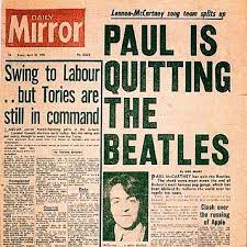 Pin By Beatles Magazine On The Beatles Newspaper Front Pages The Beatles Newspaper Headlines